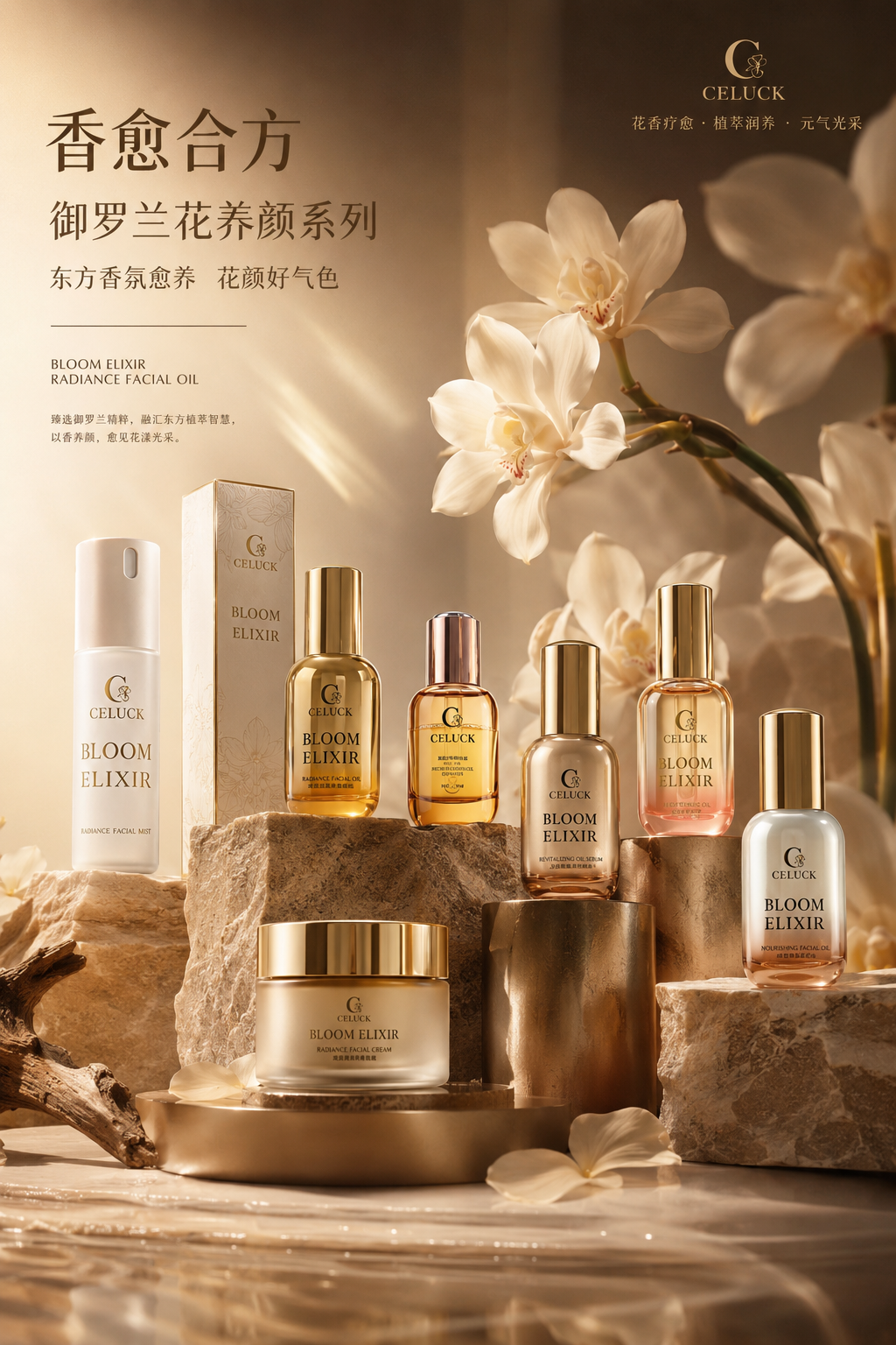 CELUCK 御羅蘭花養顏系列產品